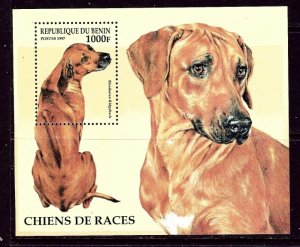 Benin 986 MNH 1997 Dogs S/S    (ap5534)