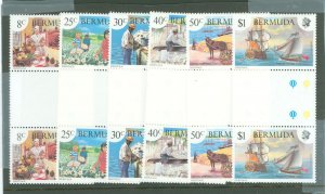 Bermuda #406-11  Single (Complete Set)