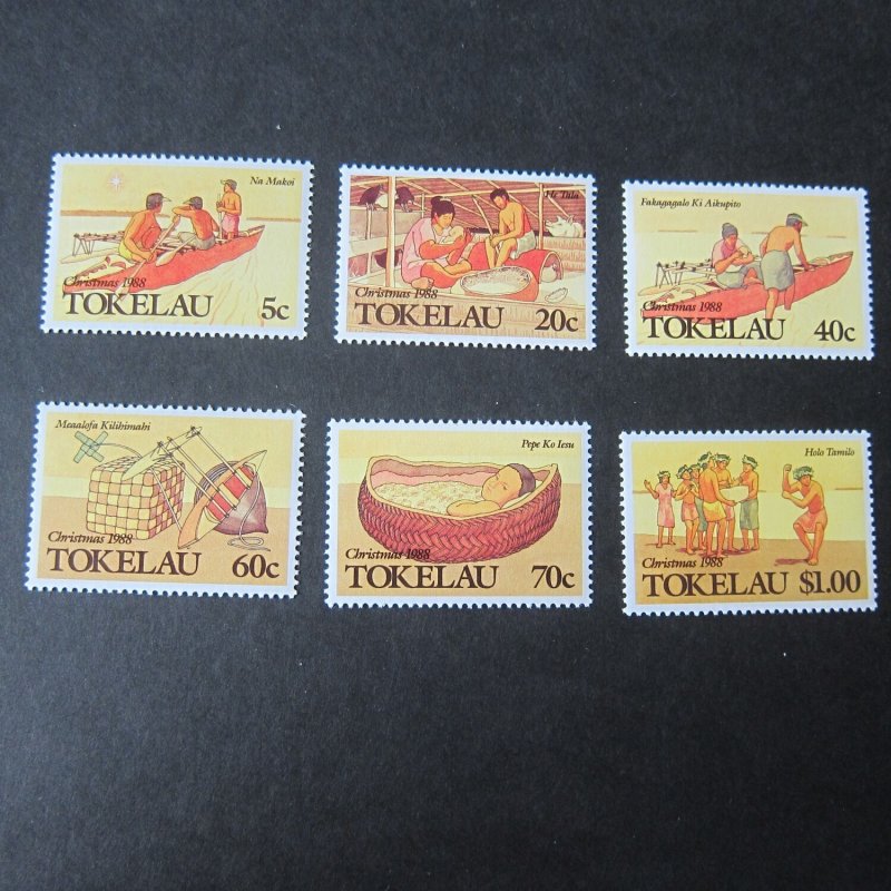 Tokelau 1988 Sc 157-162 set MNH