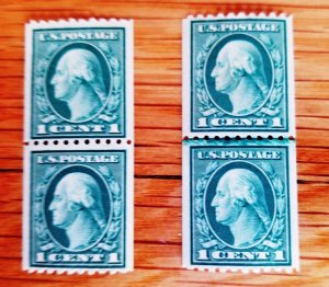 Scott # 486 MNH Pair & JLP