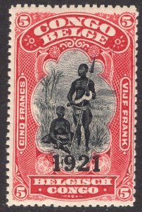 BELGIAN CONGO SCOTT 72