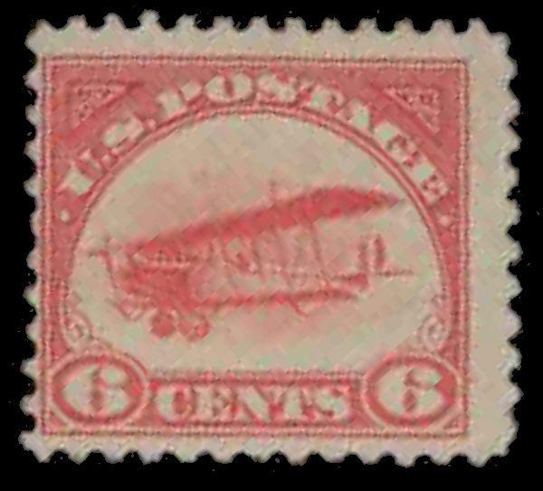 US #C1 SCV $110.00 VF mint never hinged, nice color,  Fresh!  SCV $110.00  