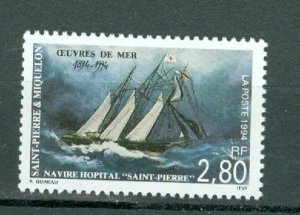 ST. PIERRE & MIQUELON 1994 SHIP  #603  MNH