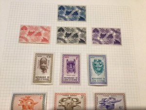 French Colonies  mounted mint or used stamps A9706