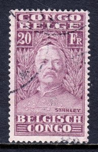 Belgian Congo - Scott #129 - Used - SCV $7.00
