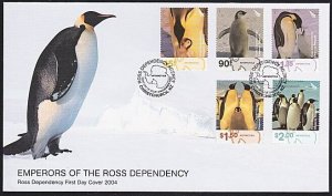 NEW ZEALAND ROSS DEPENDENCY 2004 Penguins FDC..............................B3912