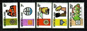 NEW ZEALAND #593-597  LEAGUE OF MOTHERS      MINT  VF NH  O.G