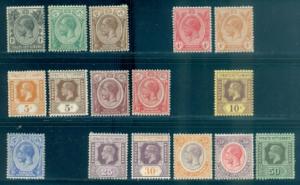 Straits Settlements #179//198 Part Set  Mint  Scott $63.35