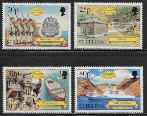 St Helena Scott #'s 769 - 772 MNH