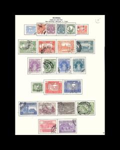 VINTAGE: BURMA 1945-72 USD/LOTS OF MINT LH SCOTT # ASST PAGES $298LOT #B1945B