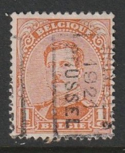 1915 Belgium - Sc 108 - used VF - 1 single - King Albert I - type 2