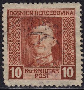 Bosnia Herzegovina - 1917 - Scott #108 - used