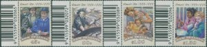 New Zealand 1993 SG1726-1729 Womens Suffrage with barcode set MNH