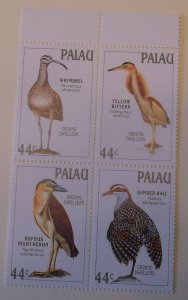 Palau 99-102a MNH Bird Topical Cat $4.00