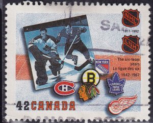 Canada 1444 NHL The Original Six 42¢ 1992