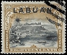 LABUAN   #86 USED (1)