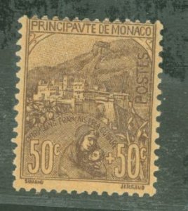 Monaco #B6 Unused Single