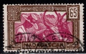 Madagascar - #158 Hova with Oxen - Used