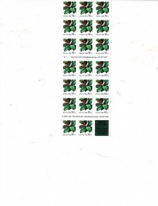 Holiday Greetings 32c US Postage Booklet of 20 stamps #3177a VF MNH