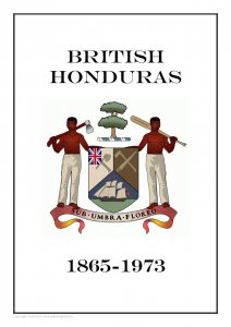 British Honduras Belize 1865-1973 PDF (DIGITAL)  STAMP ALBUM PAGES