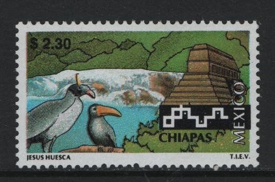 MEXICO, 1964, MNH, 1993-96, TOURISM IN STATES OF MEXICO