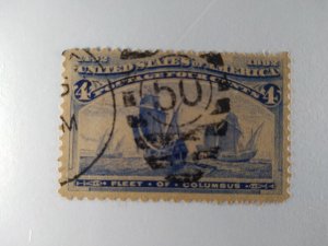 US #233 used e22.12 14219