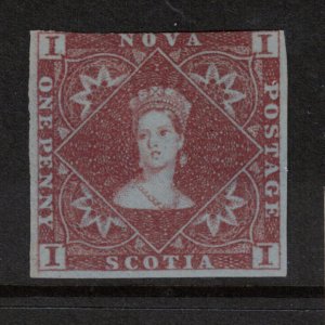 Nova Scotia #1 Mint Fine Unused (No Gum) **With Certificate**