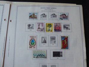 South West Africa 1923-1986 Stamp Collection on Album Pages