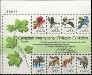 United States 1757 - Mint-NH - 13c Animals / CIPE (Plate Block) (MS) (1978)