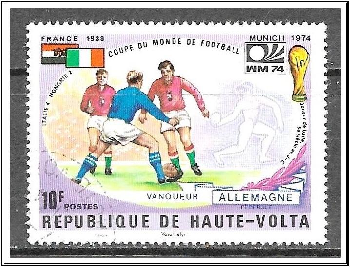 Upper Volta #335 World Cup Soccer CTO