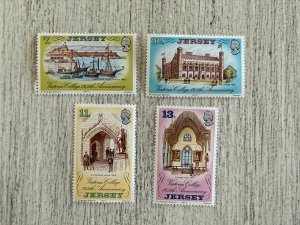 Jersey #179-182 MNH, Jersey Victoria College, 125th Anniv., 2024 SCV $1.10