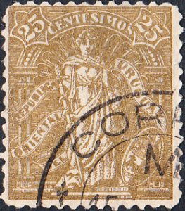 Uruguay #186 Used