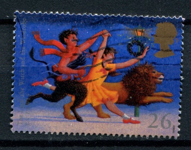 Great Britain Sc#1821 Used, 26p multi, Famous Children's Fantasy Novels (1998)