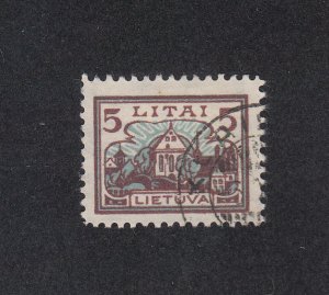 Lithuania Scott #173 Used