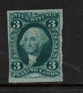 USA #R17a Used Fine - Very Fine With Ideal Light Cancel **With Certificate**