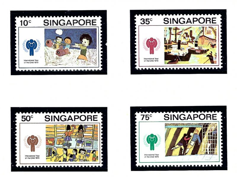 Singapore 329-32 MNH 1979 Intl Year of the Child