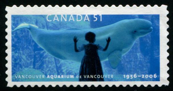 2157 Canada 51c Vancouver Aquarium, used