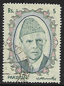 Pakistan # 717 - Mohammad Ali Jinnah - used....{GR39}
