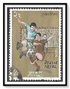 Nepal #285 Soccer Used