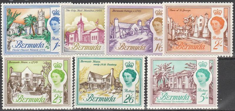 Bermuda  #183-9 F-VF Unused CV $10.25 (A3836)