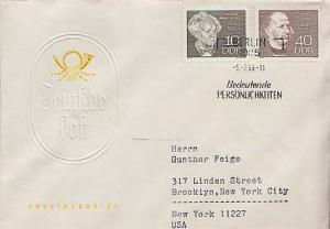 Germany D.D.R., First Day Cover