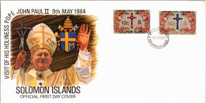 Solomon Islands, Worldwide First Day Cover, Religion