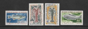 MARINE LIFE - MAURITANIA #177-80 MNH