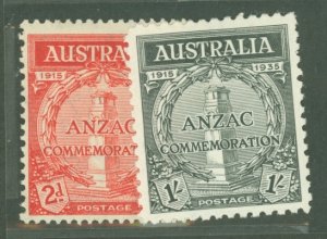 Australia  #150-151  Single (Complete Set)