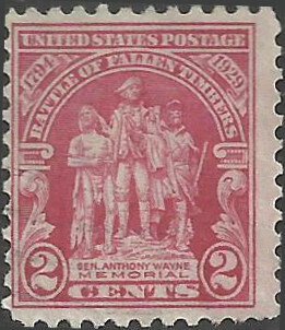 # 680 Used Carmine Rose Battle Of Fallen Timbers