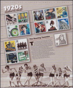 3184 Celebrate The Century 1920s MNH