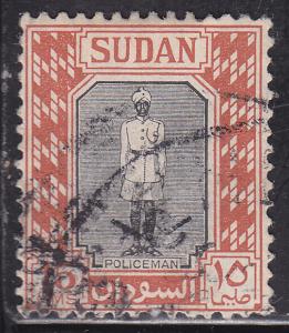 Sudan 104 Policeman 1951
