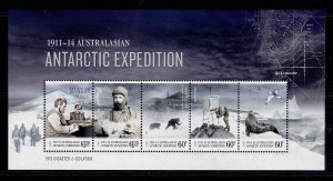 AUSTRALIA - Antarctic Territory QEII SG MS234, 2013 Expedition MS, NH MINT.