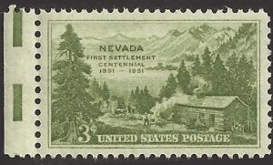 # 999 MINT NEVER HINGED NEVADA CENTENNIAL