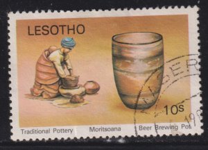 Lesotho 298 Beer Brewing Pot 1980